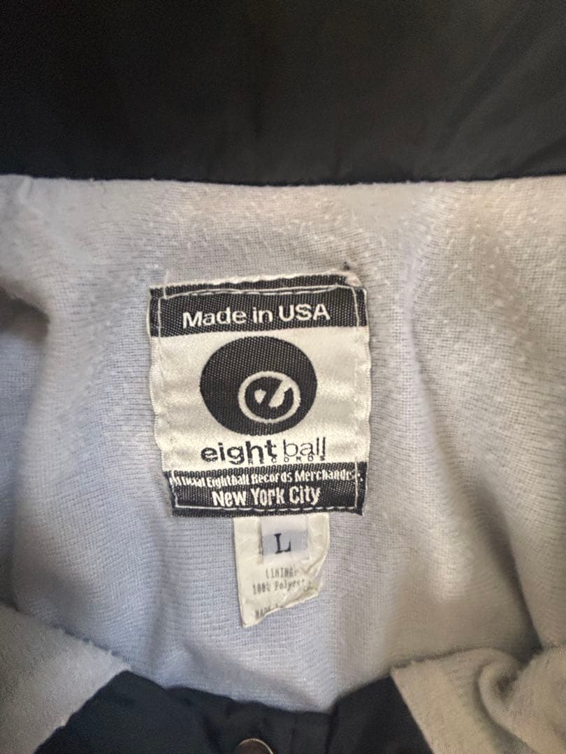 90s eight ballコーチジャケットUSA製