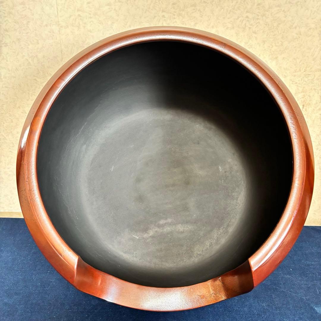 風炉 茶釜 電熱器 唐銅面取風炉 志きの釜 野々田製電熱器 敷板 底瓦 茶道具