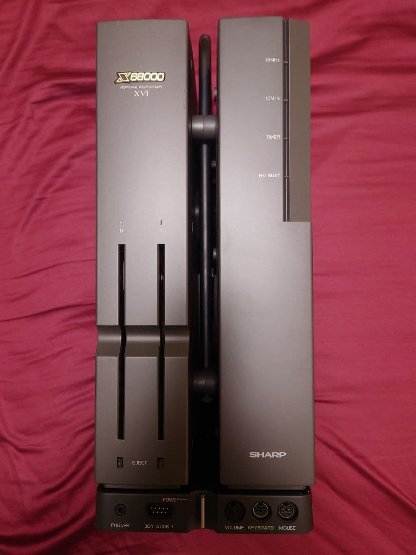 X68000再生計画七号機 XVI 外装までフルメンテナンス済