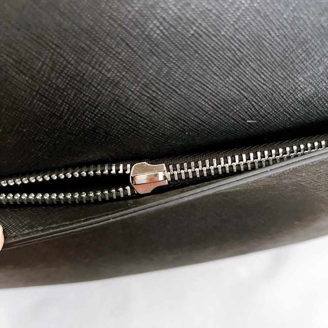 【訳あり特価】新品 高機能 ビジネスバッグ 本革 スリムデザイン 黒 レザー