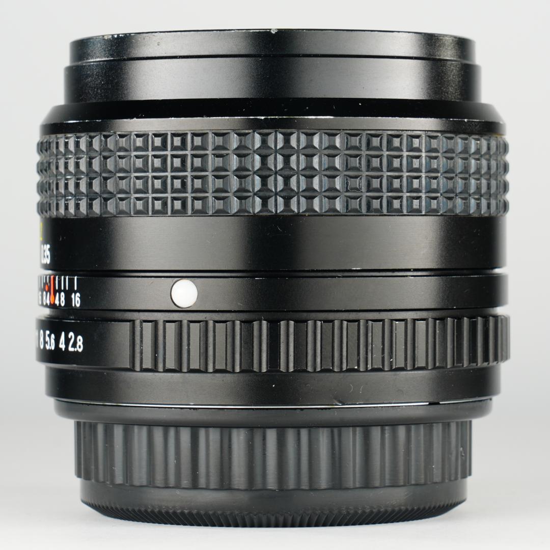 【希少富岡光学製】動作◎ XR RIKENON 35mm f2.8 718