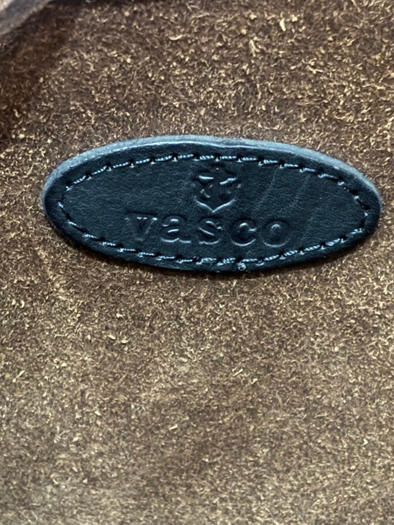 【美品】VASCO/ヴァスコ/レザーメールパースバッグ