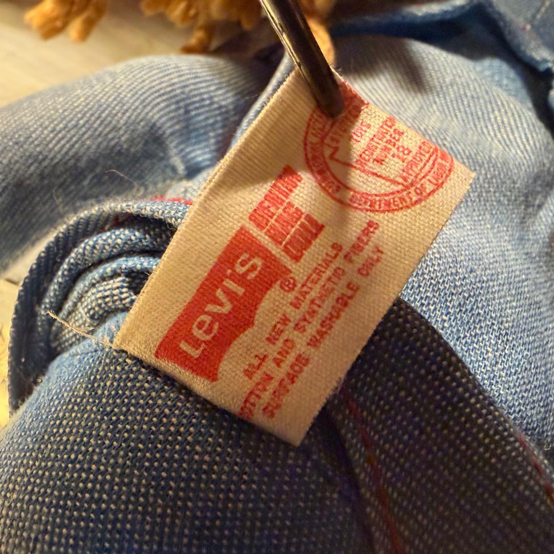 1973年　LEVI'S デニムラグドール　ビンテージ