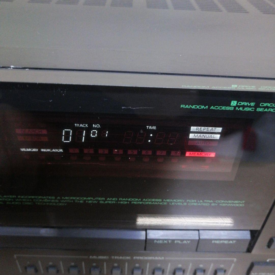 KENWOOD L-03 DP CDプレーヤー CDデッキ ケンウッド 通電確認