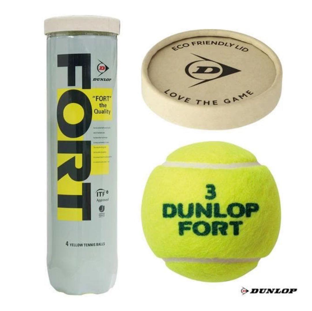 【新品】DUNLOP FORT 4球30缶（120球）