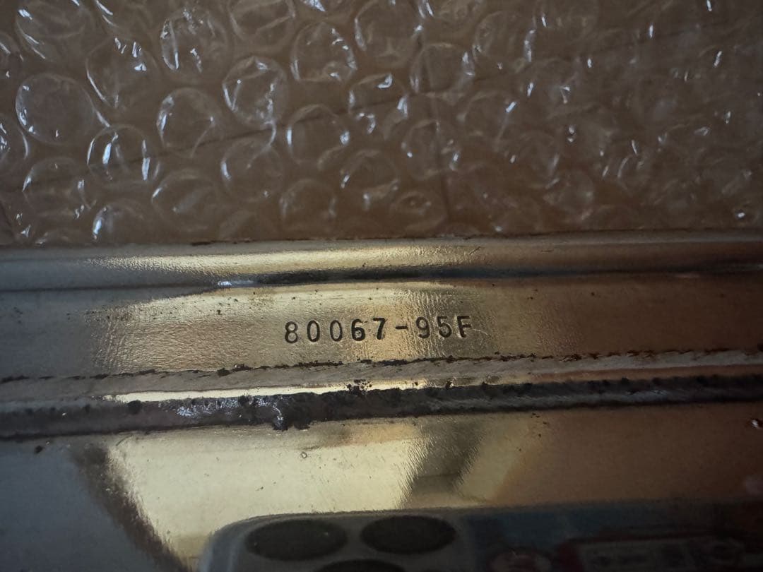 ハーレー　エボダイナ　純正オプション　マフラー