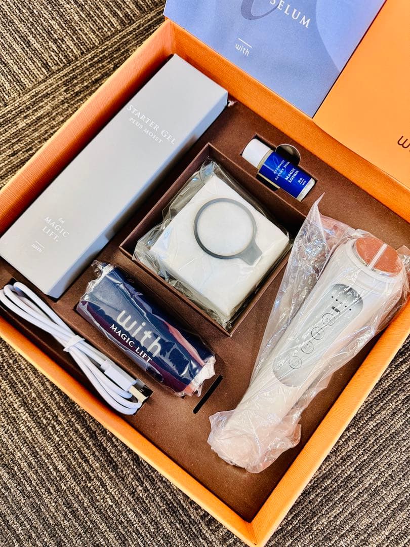 新品　MAGIC LIFT マジックリフト 高級美顔器 S.IW波 EMS 温熱