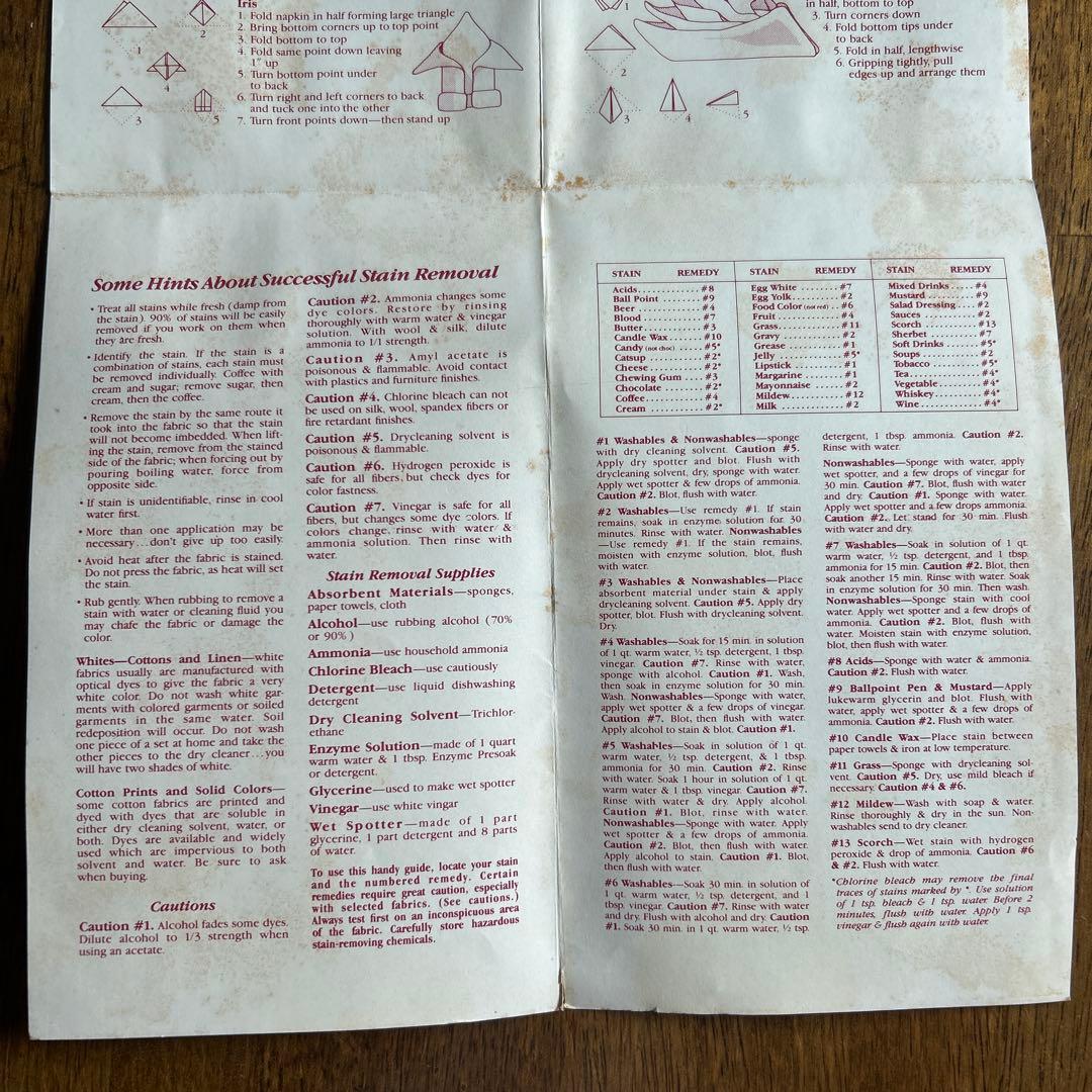 ヴィンテージ　クエーカーレース テーブルクロス（特大）