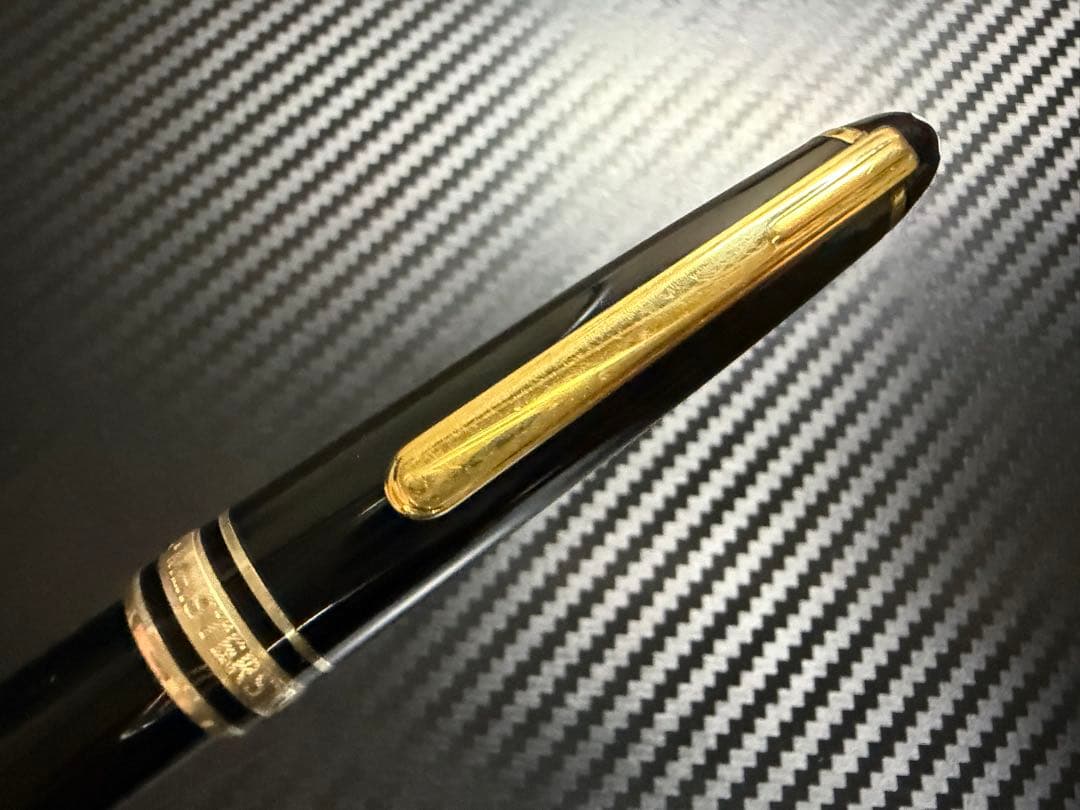 美品 Mont Blanc マイスターシュテュック 164 ボールペン ブラック