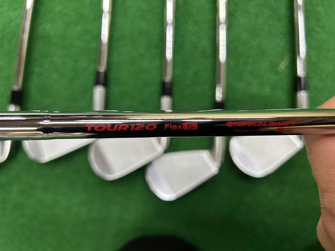 美品　zx7 mk2 モーダス120s アイアンセット 6本　スリクソン