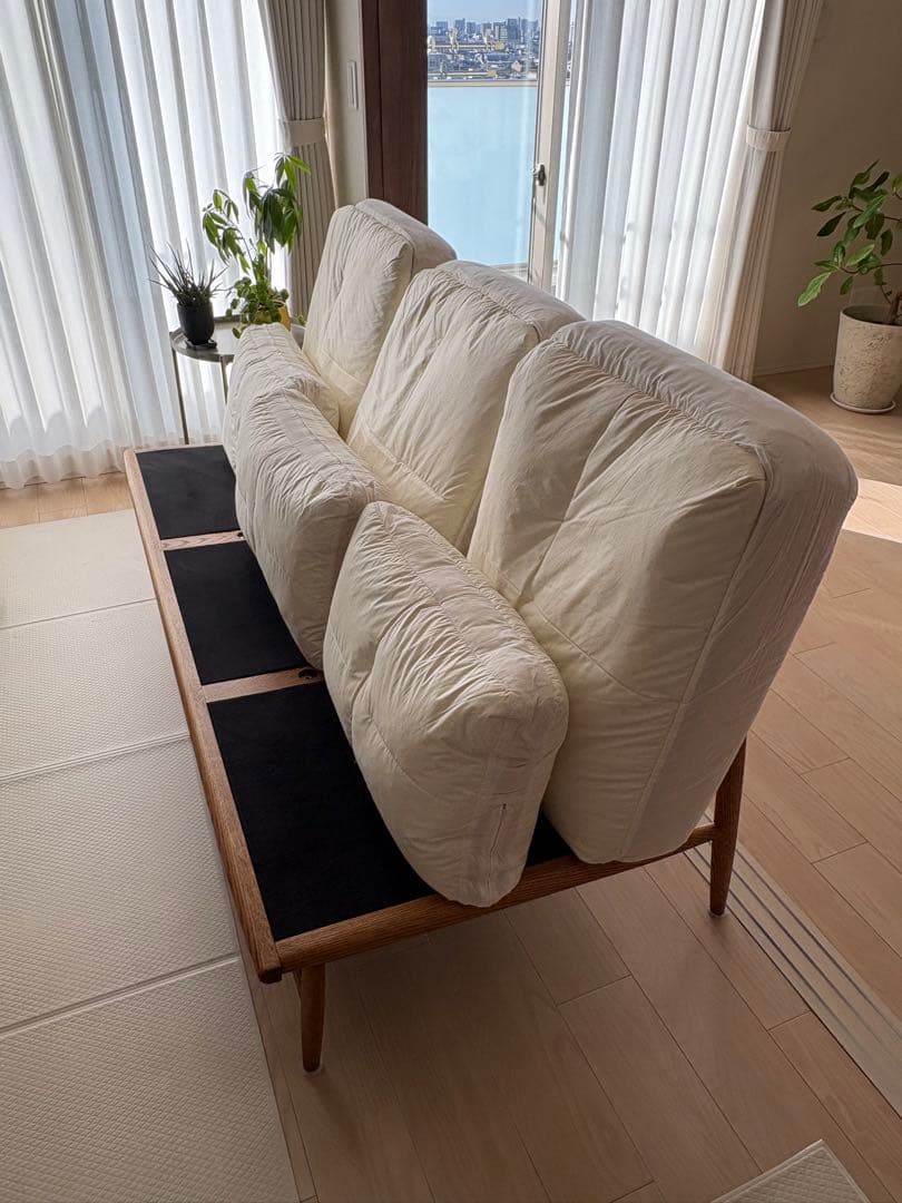 モモナチュラル momo natural CLOUD SOFA 3P ソファ
