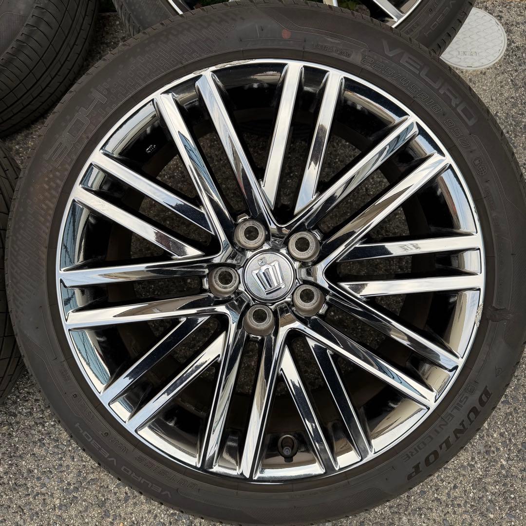 トヨタ210系クラウン アスリート スパッタリング アルミホイール