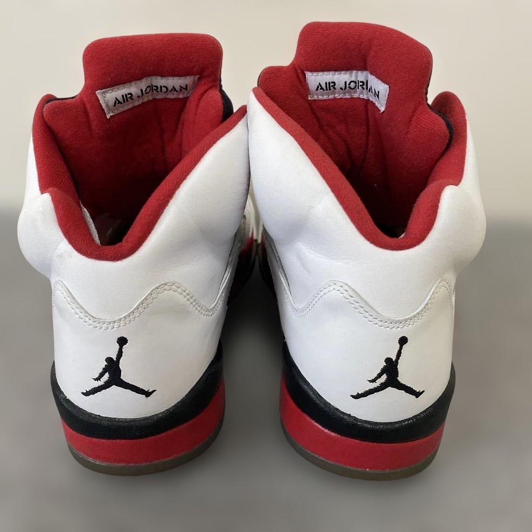 AIR JORDAN 5 RETRO OG FIRE RED 27センチ