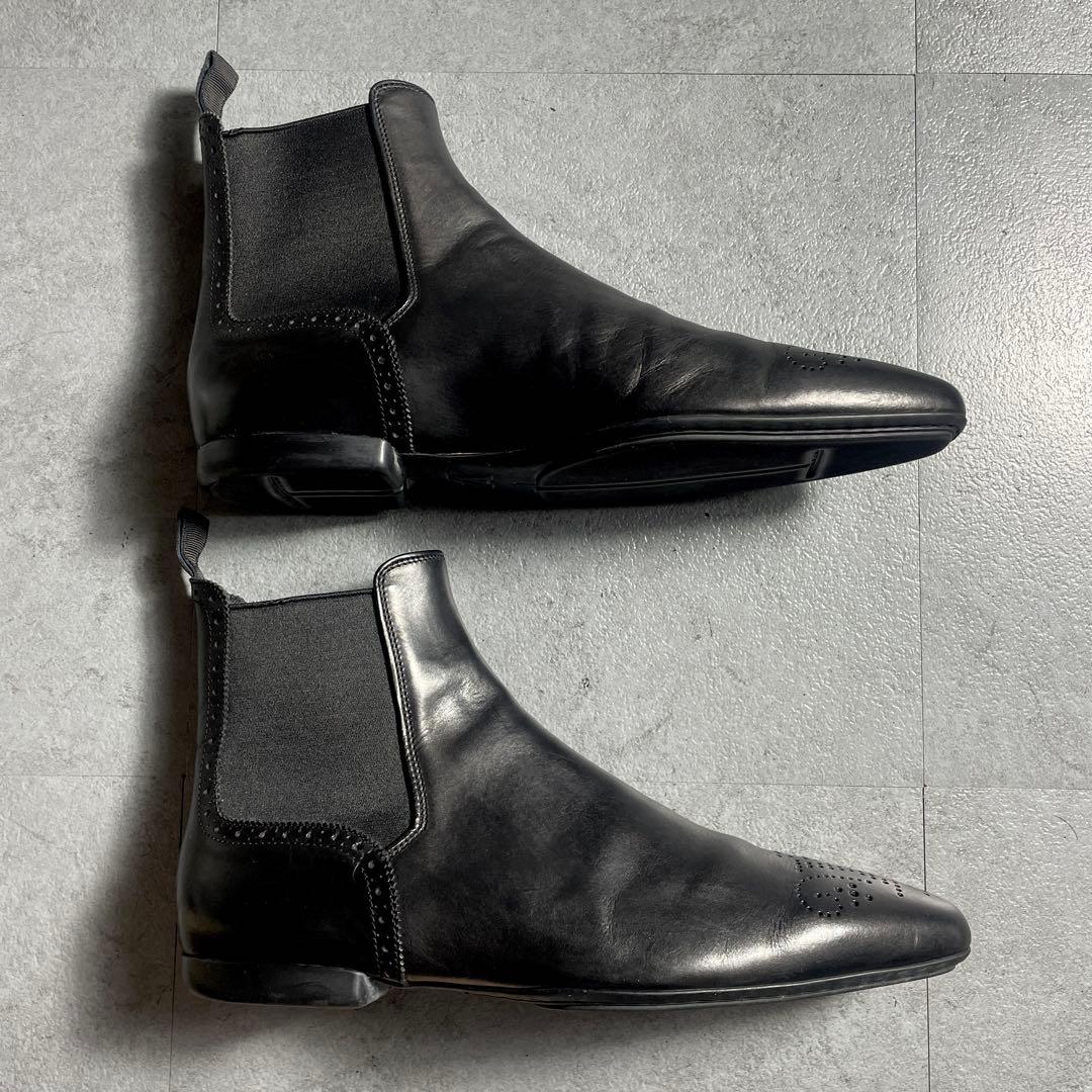 超希少✨️ LOUIS VUITTON サイドゴアブーツ メダリオン ブラック