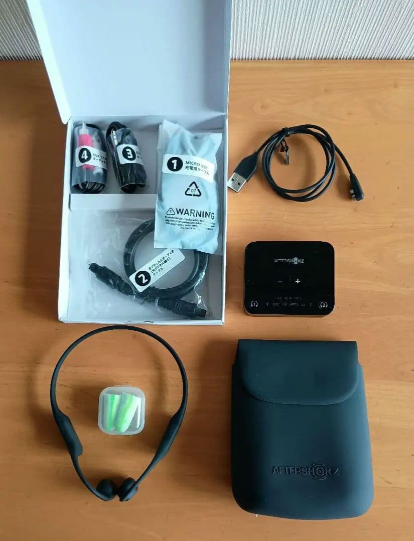 AfterShokz AS801-ABT01 骨伝導ワイヤレスヘッドフォン