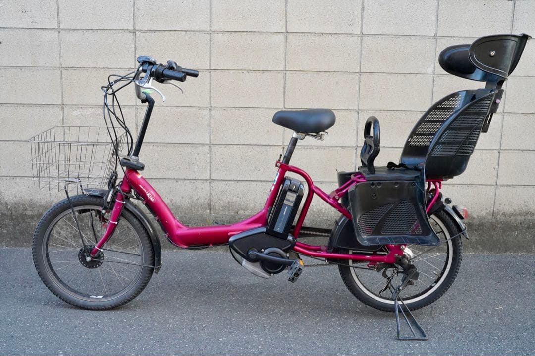 電動自転車 ヤマハ 20インチ 子供乗せ 中古 9120701