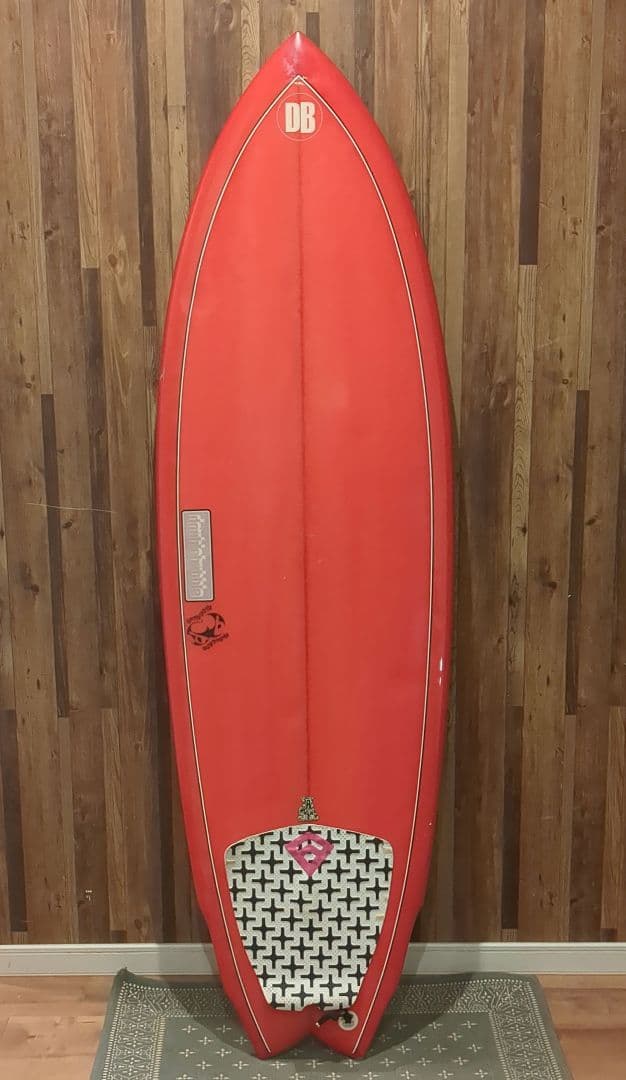 サーフィン・ボディボード 5'8 Double Wing Fish