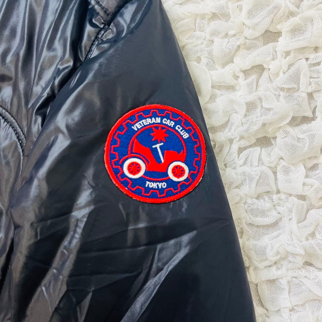 希少トゥモローランド ラフェスタミッレミリア ライダースナイロンダウンジャケット