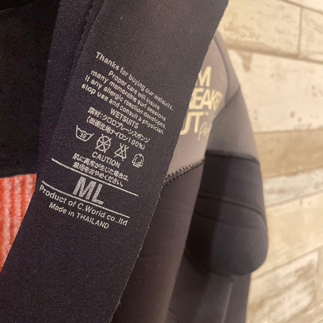 【美品】BREAKER OUT メンズ ML ジャーフル 3mm