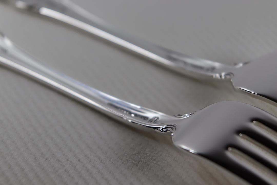 アメリカ■TOWLE社■スターリング製ディナーフォーク2本セット■とてもきれい¨