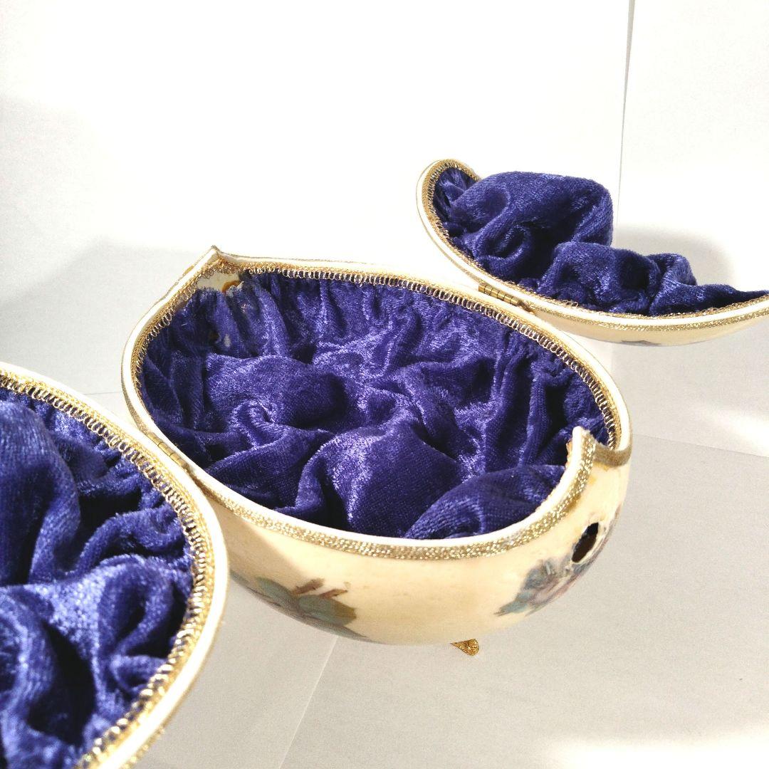 エッグアート　花モチーフ　わたべ和美