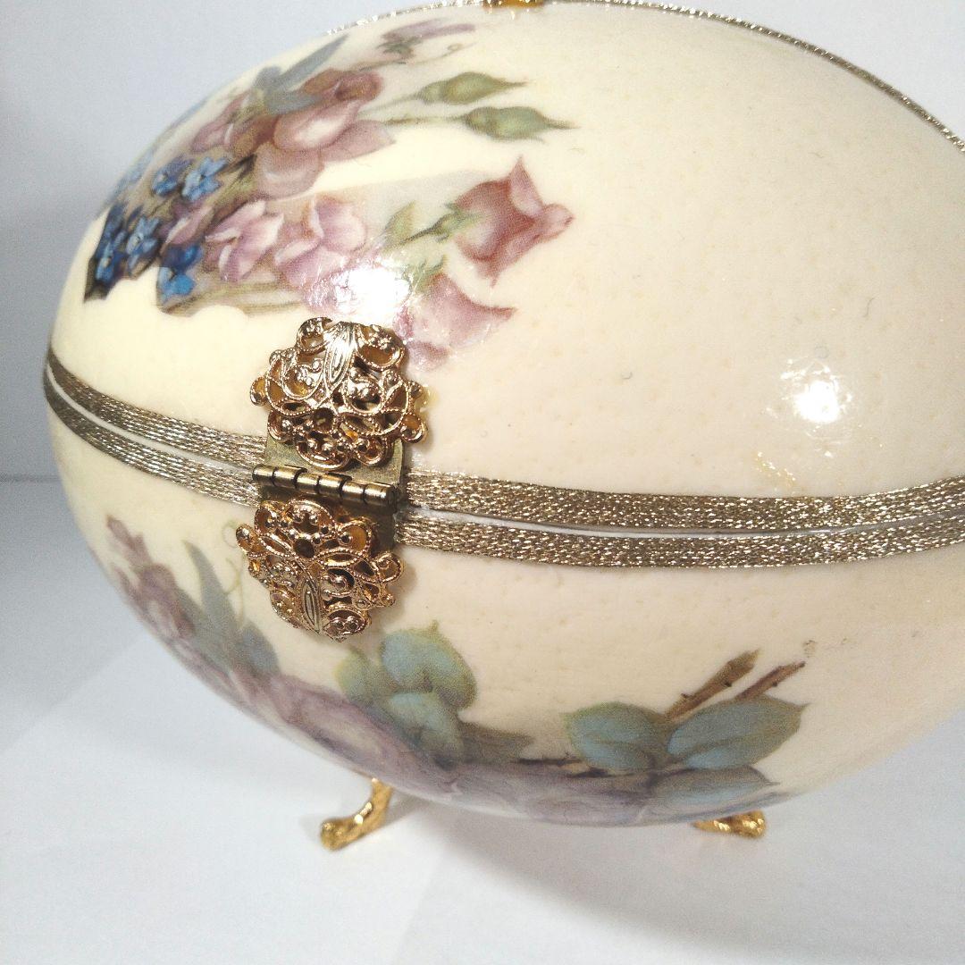 エッグアート　花モチーフ　わたべ和美