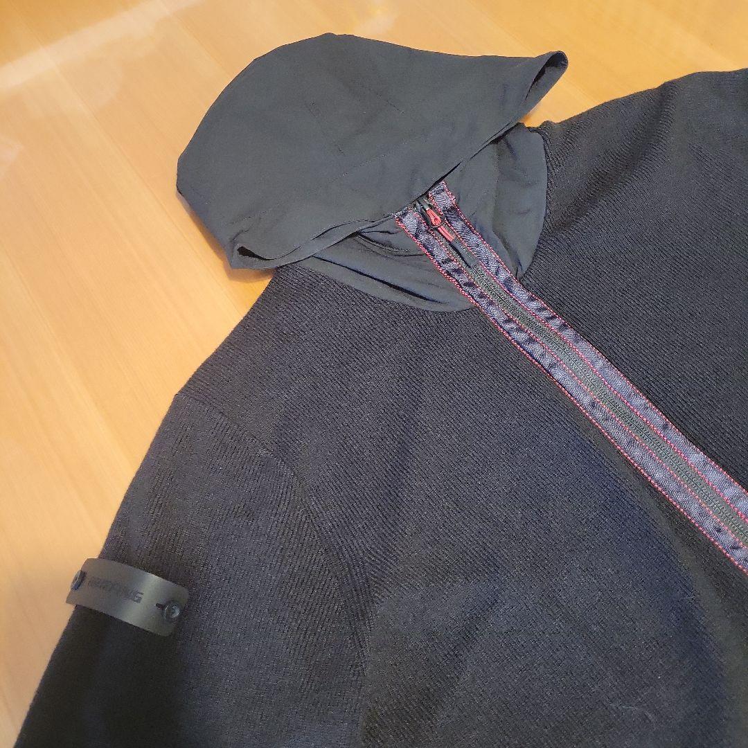 美品✨ブリーフィング裏地付きあったか ニットブルゾン☆