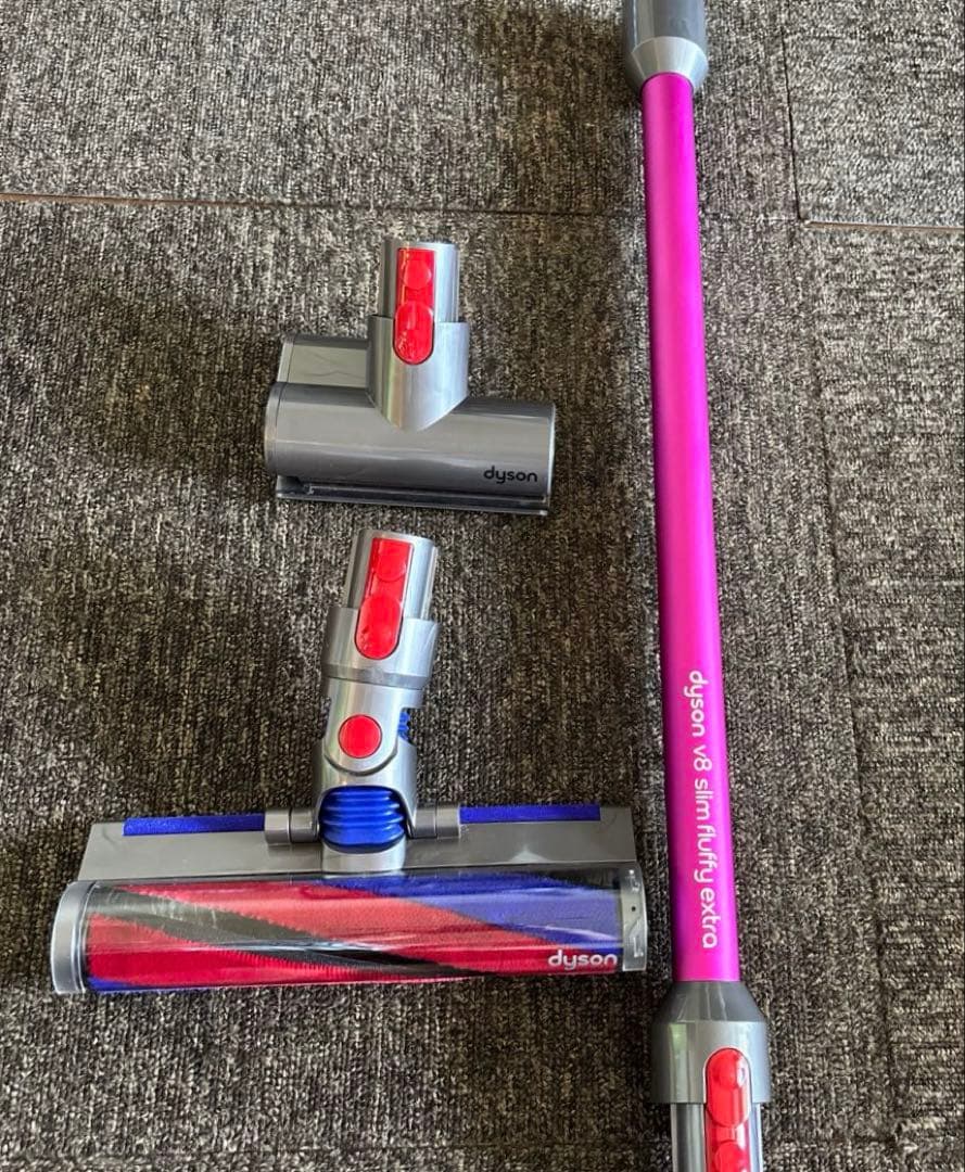 ダイソンV8 Slim Fluffy（ピンク）コードレス掃除機