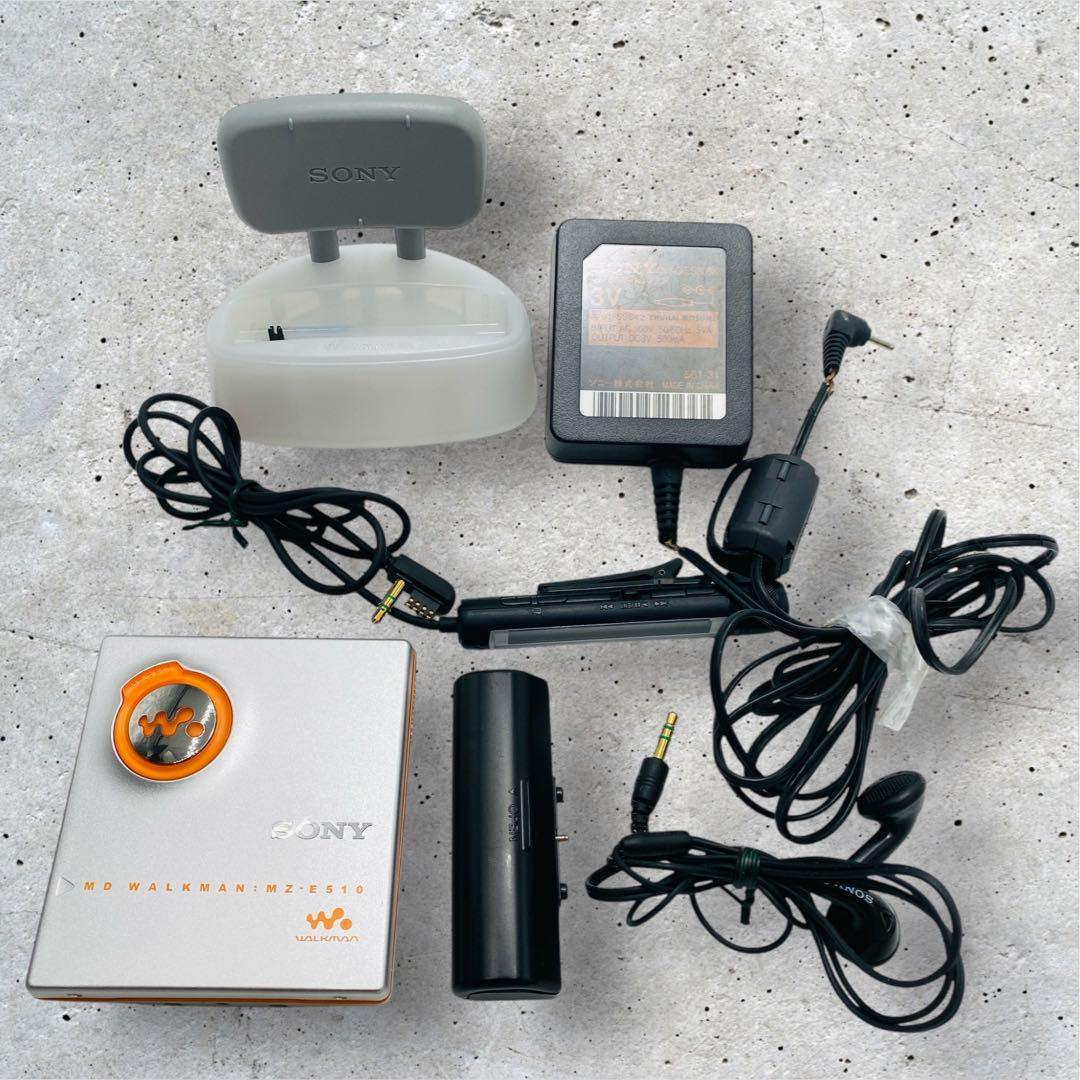 ポータブルプレーヤー SONY MD WALKMAN MZ-E510
