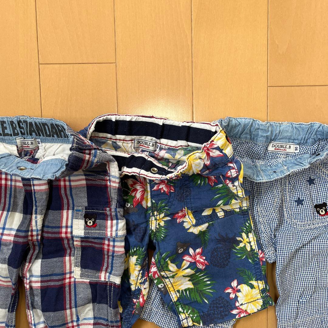 ミキハウス 半袖Tシャツタンクトップ2 点DOUBLE.B 他8点　まとめ売り