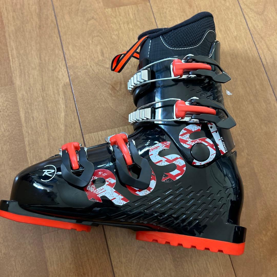 ROSSIGNOL 子ども用スキーブーツ 275mm 黒/オレンジ 23.5