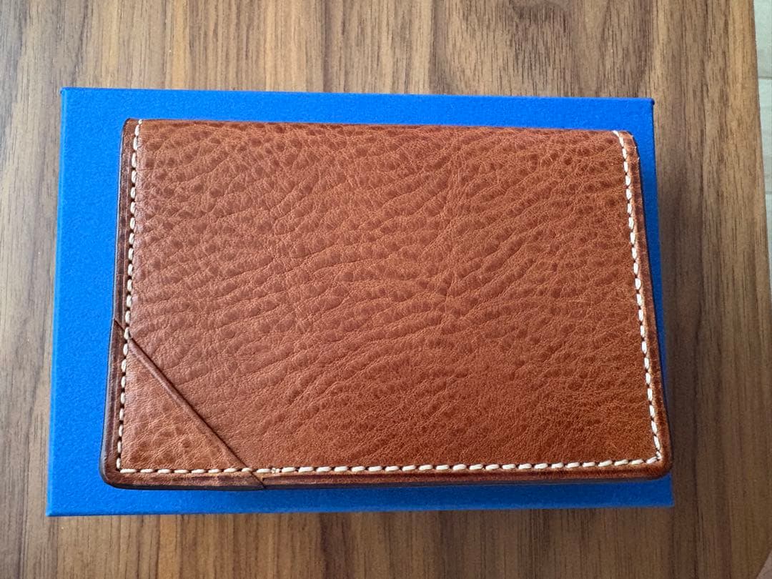 新品未使用 土屋鞄製造所　ウルバーノ ベルトカードケース　ブラウン