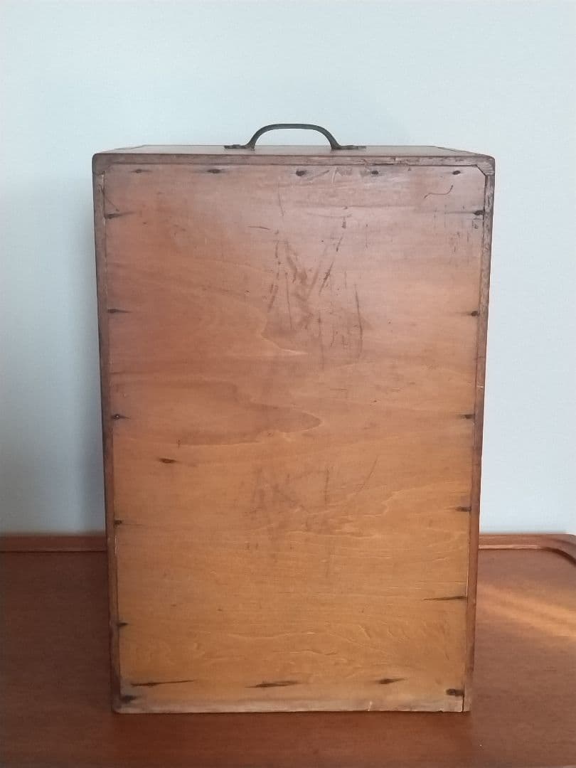 オカモチ木製引き出し式タンス 7段