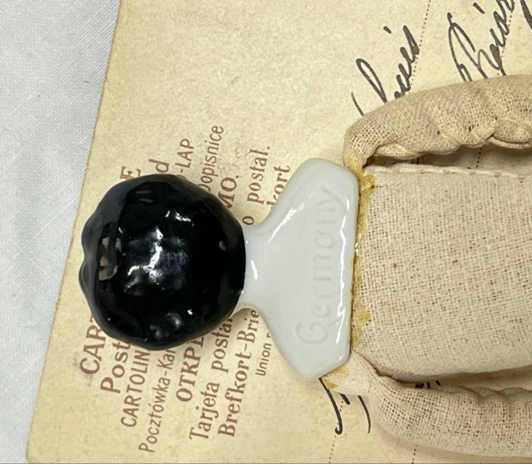 【アンティーク】チャイナヘッドドール　ビスクドール　小さめ　19cm