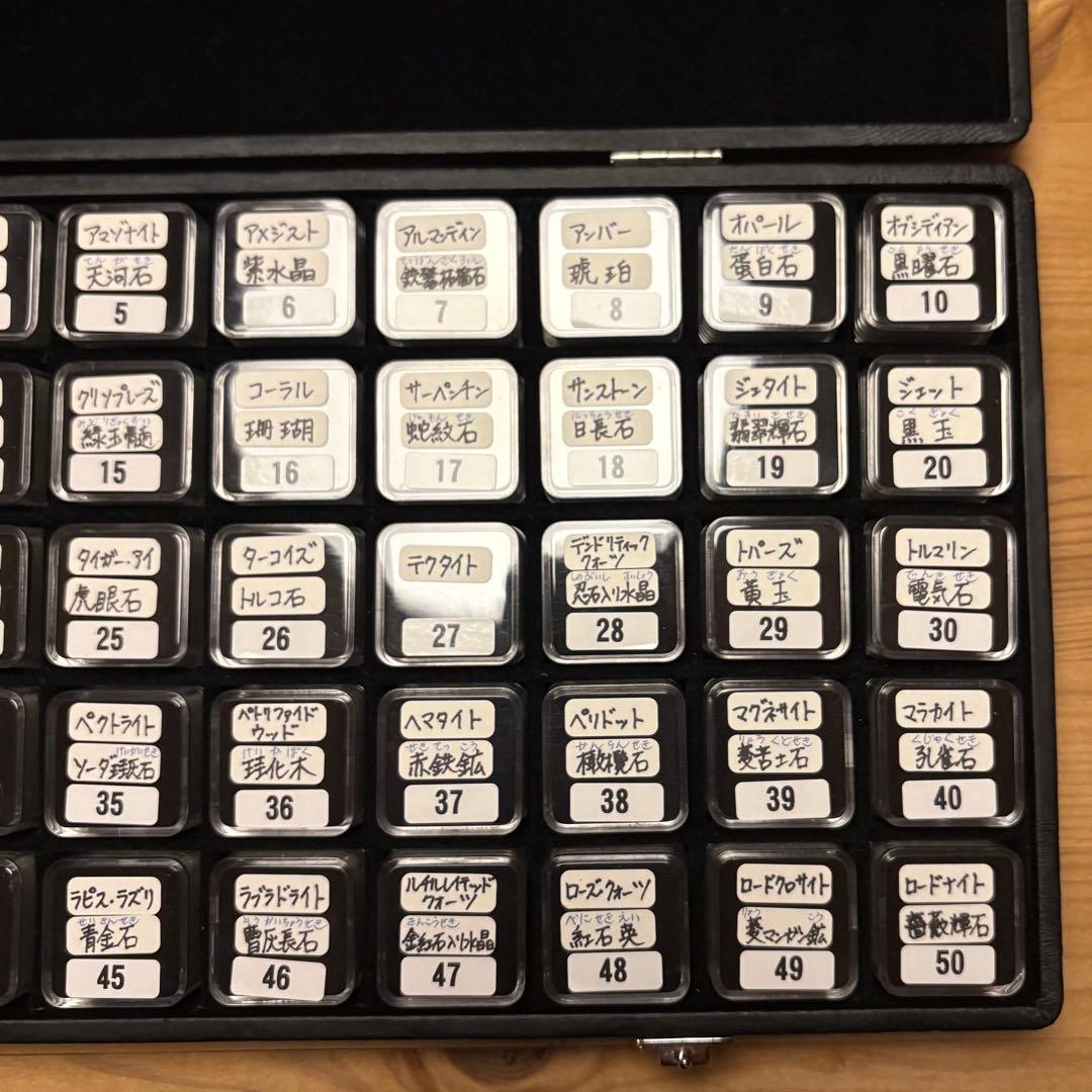 天然石検定2級公式標本 ジェムストーン