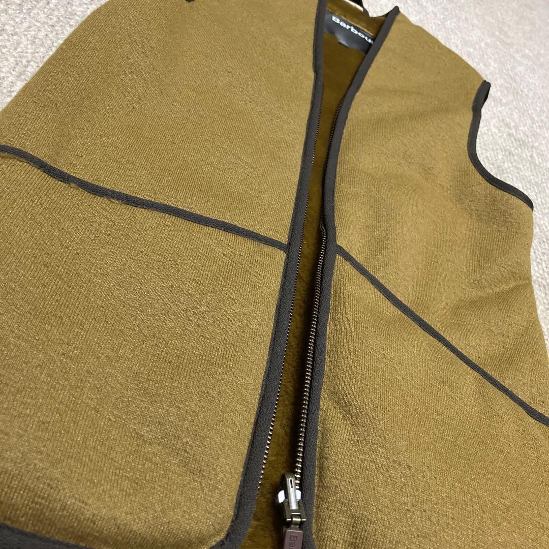 Barbour パイルライナーフロントジップ ベスト