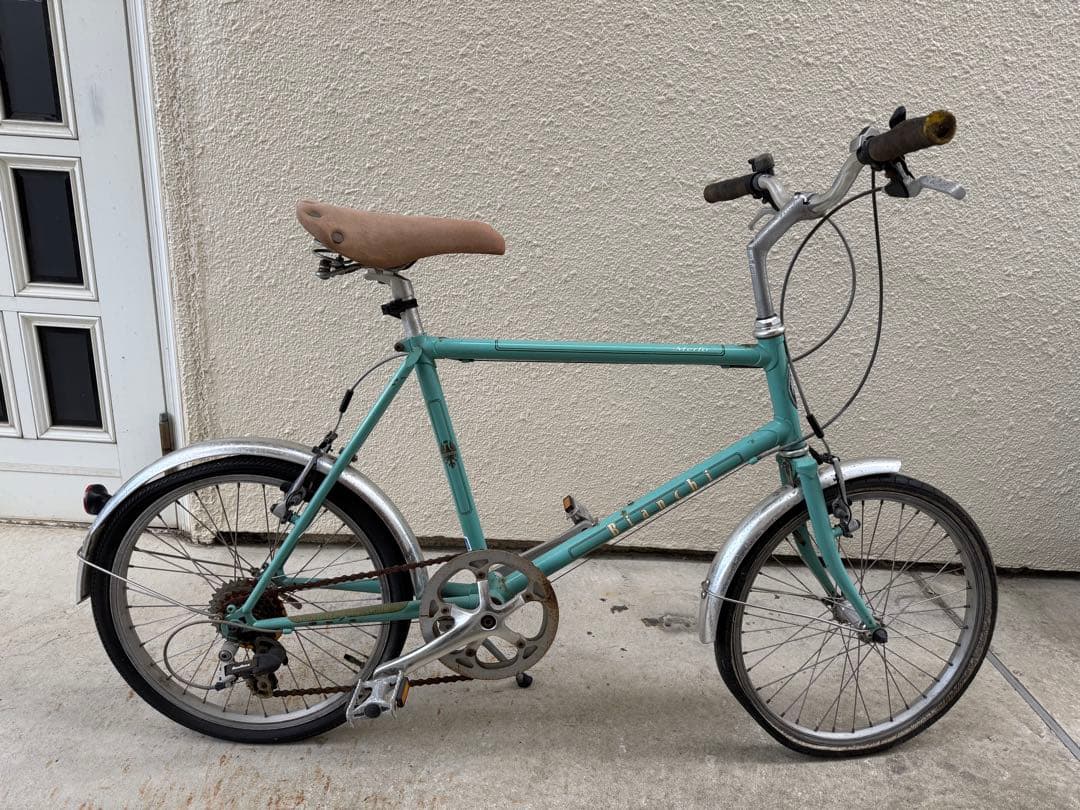 【湘南エリア引取優先】Bianchi Merlo ビアンキ メルロー ミニベロ