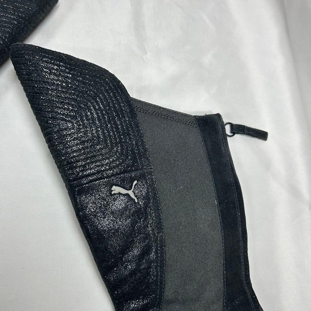 【希少】archive PUMA ロングブーツ ウエスタン ブラック
