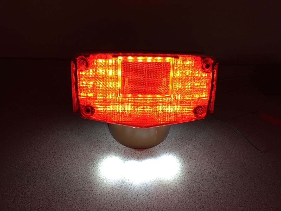 GSX 250E 400E ザリ流星 テール ランプ LED 流れる