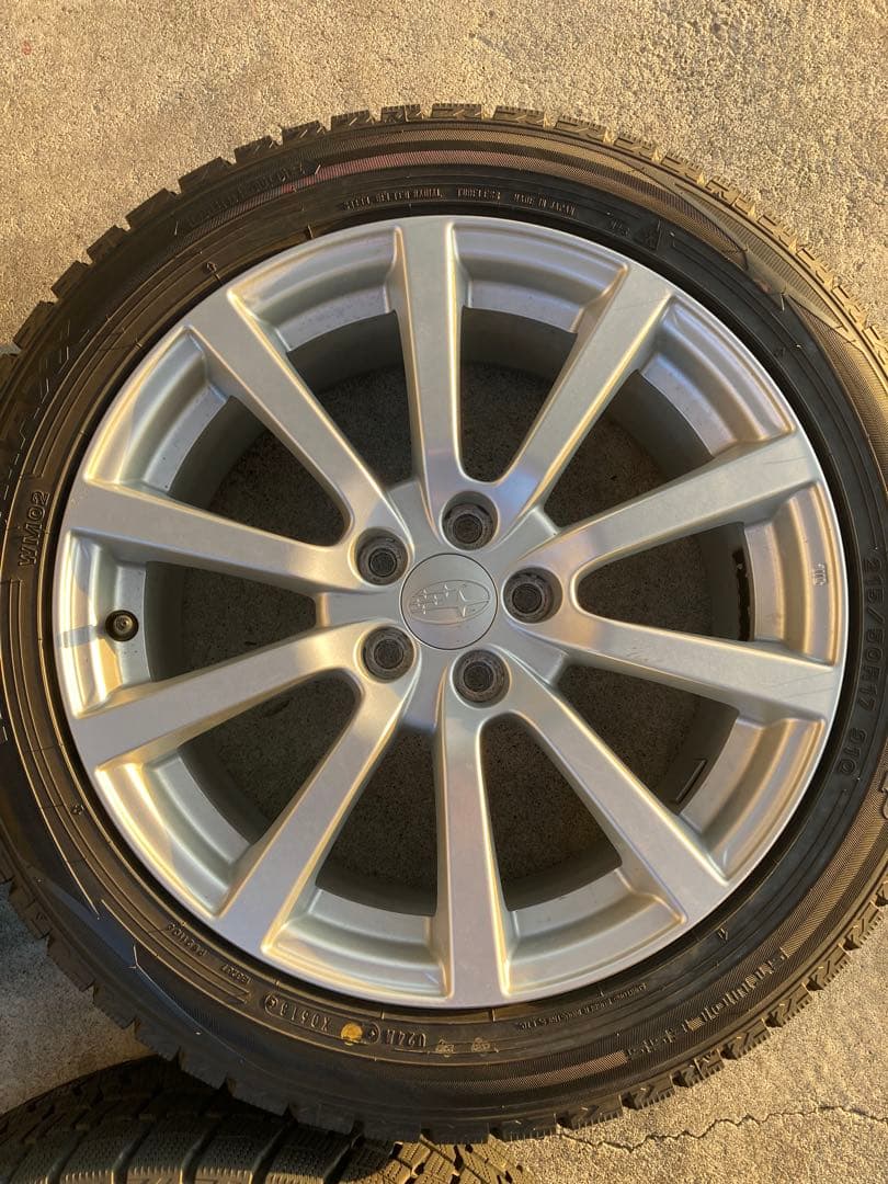 スバル純正17インチスタットレス