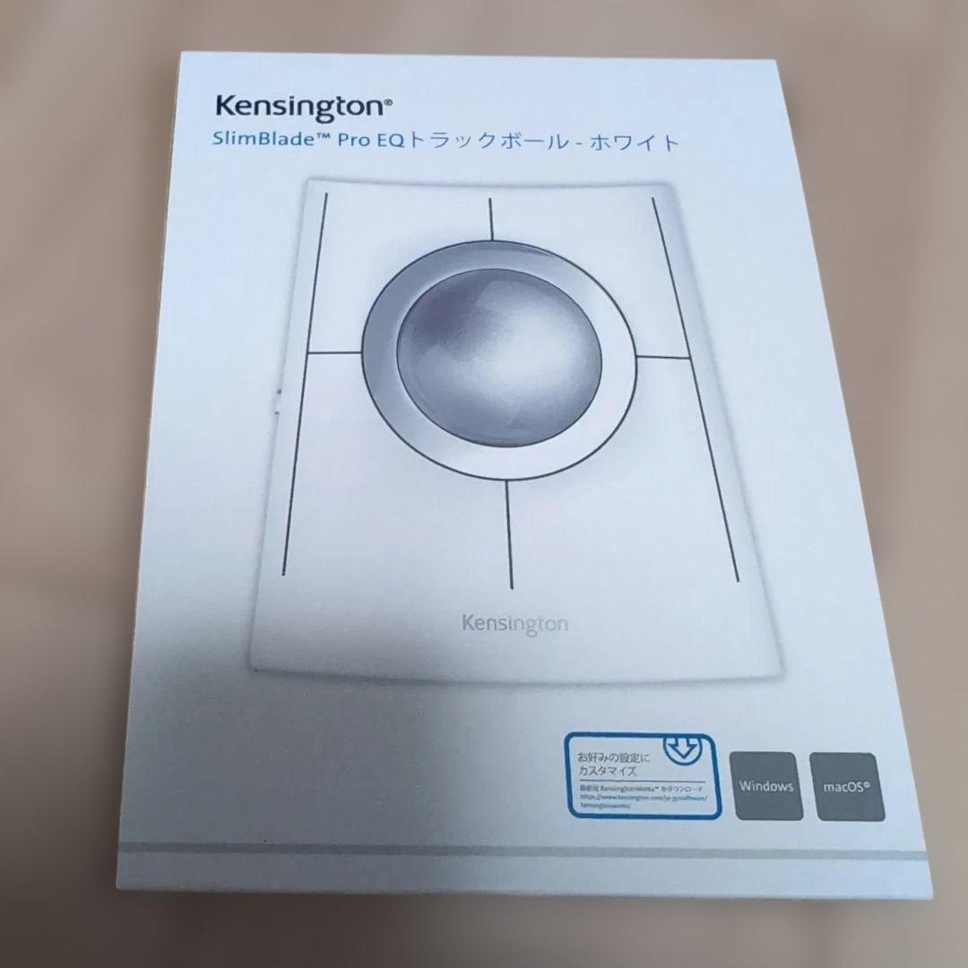 新品 Kensington SlimBlade Proトラックボール ホワイト