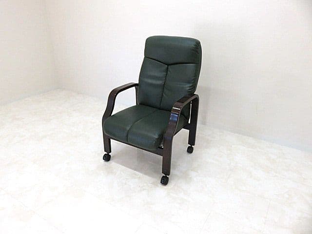 FUJI FURNITURE/冨士ファニチア キャスター付きリクライニングチェア