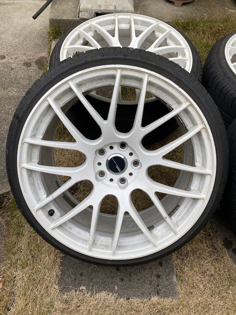 WORK EMOTION M8R 19×9.5J 5/114.3+38 ホワイト