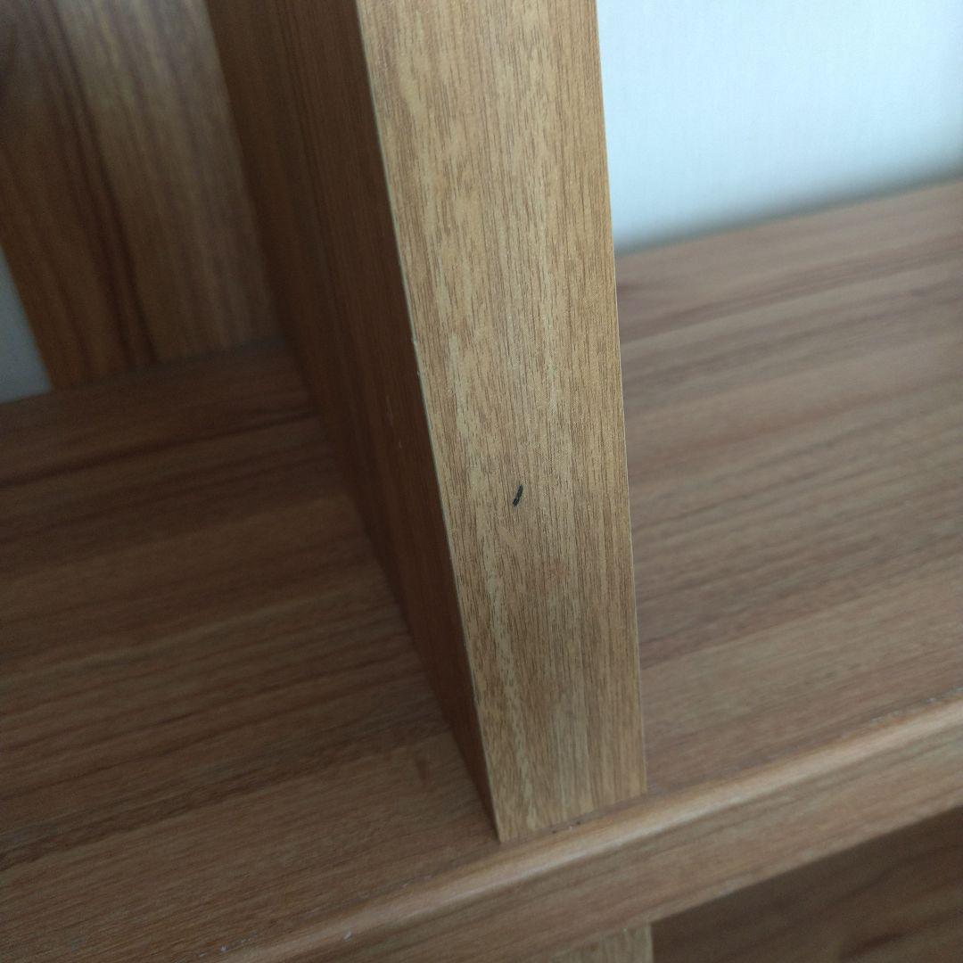 木製オープンシェルフ ナチュラル