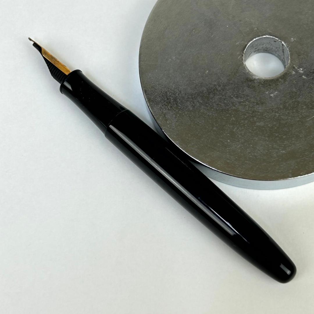 PLATINUM　プラチナ 万年筆　#3776　黒　14K　極太