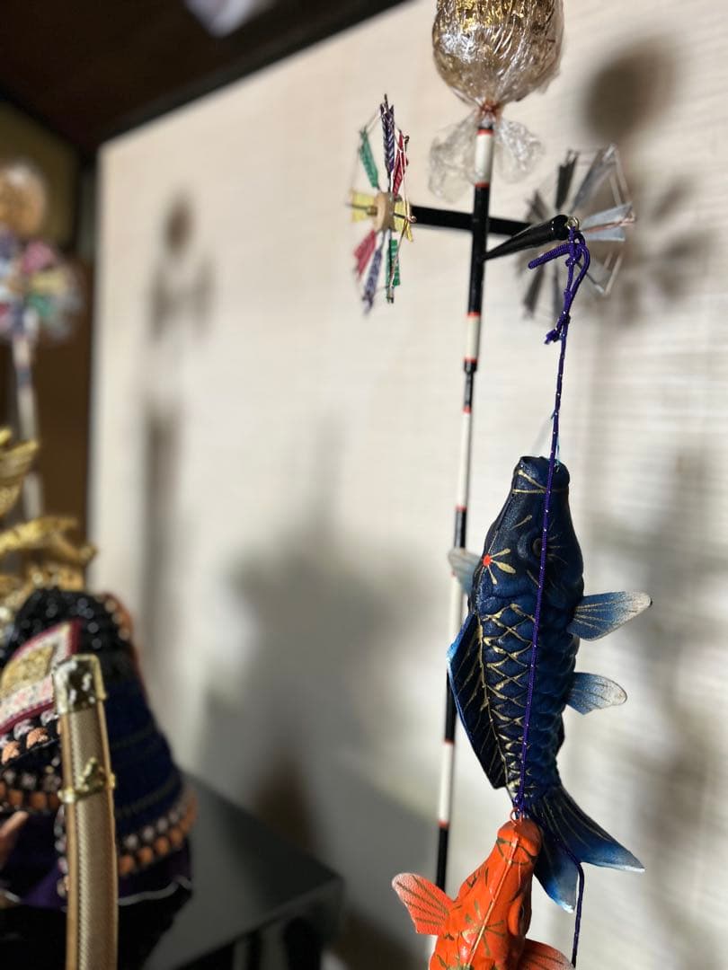 豪華 五月人形 金色 兜