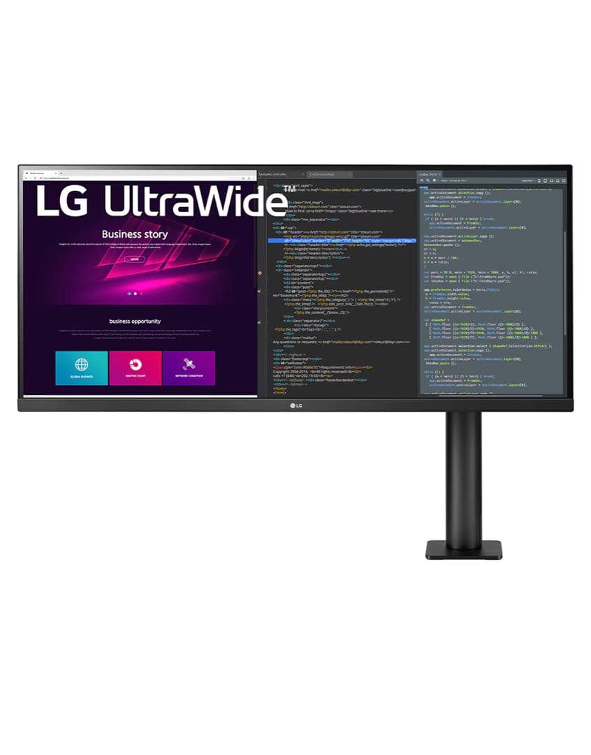 【値下げ！！！】＊美品＊LG フラットパネルモニター 34WN780-B