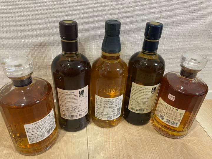 サントリー 響　知多　余年　宮城峡 5点セット