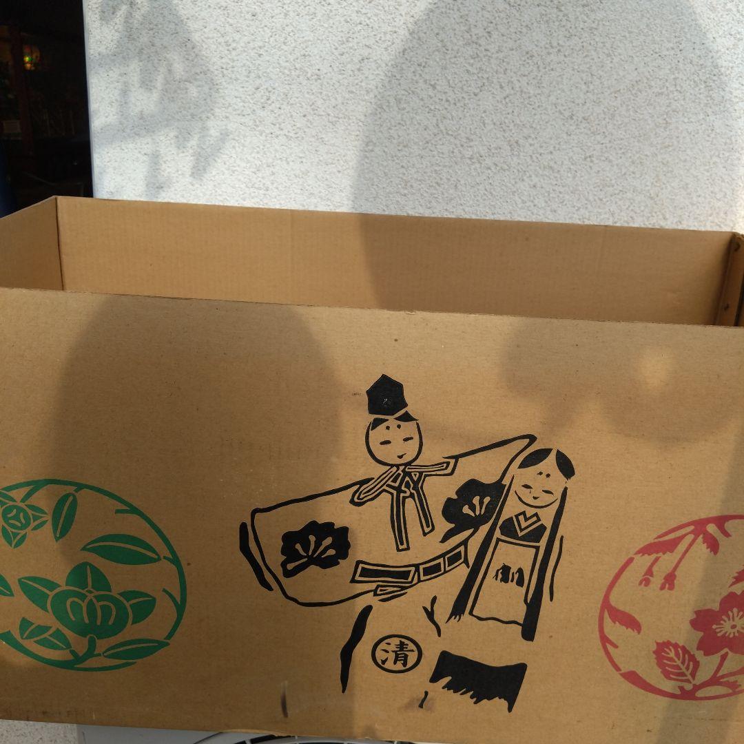 伝統的なひな人形 　　50年以上前のものなので箱が少し傷んでます。