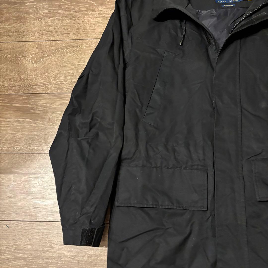 美品 現行　ポロラルフローレン フーデットジャケット　QRコードタグ　撥水